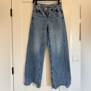 American Eagle Outfitters Light Blue Flare Jeans